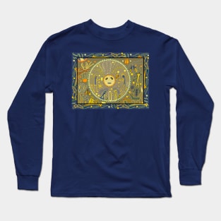 Southwest Tribal Shaman Del Sol Ritual - Tan Long Sleeve T-Shirt